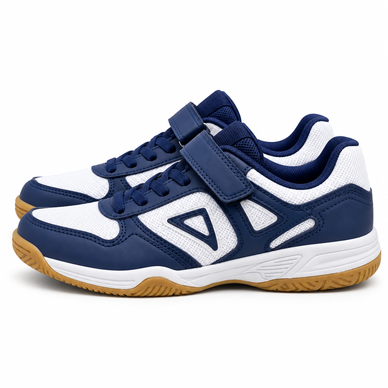 Blue Breathable Running Shoes