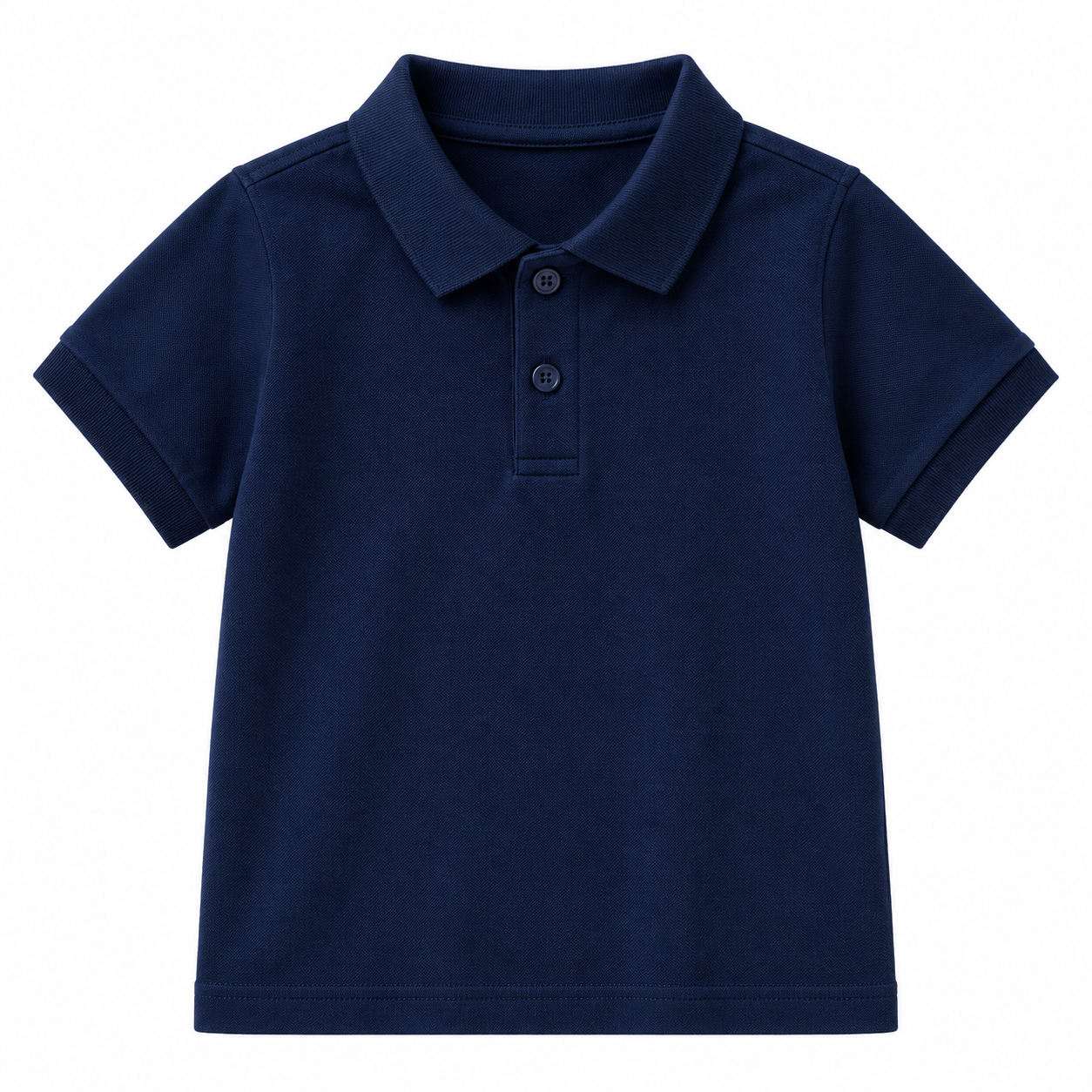 Kids Classic Navy Blue Polo Shirt