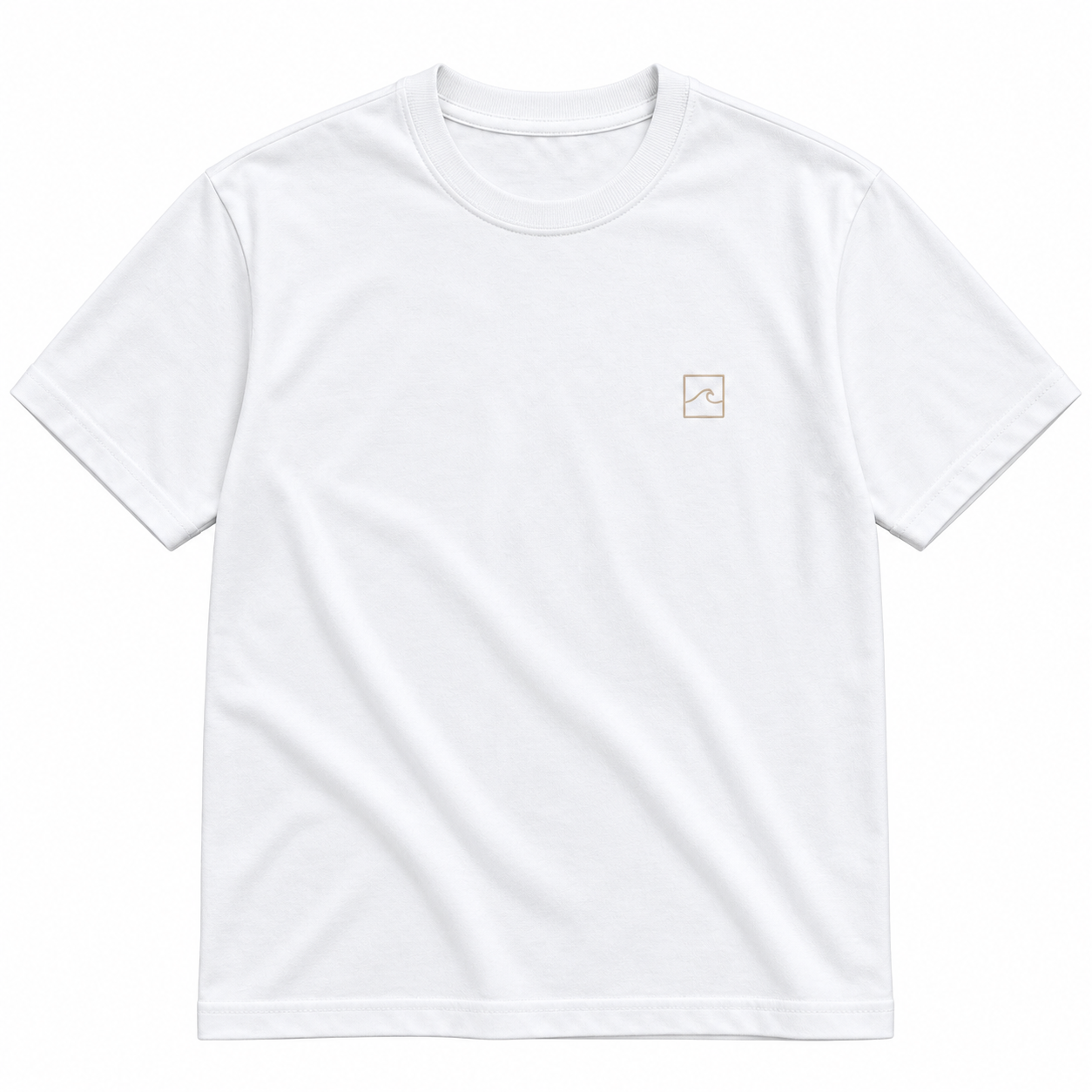 White Minimal Logo T-Shirt