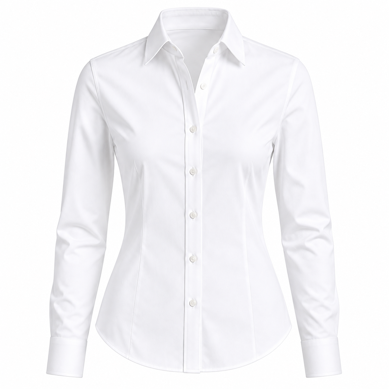 Women’s White Basic T-Shirt