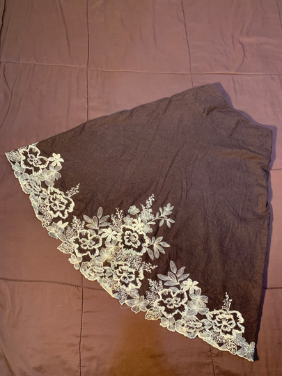 Brown skirt