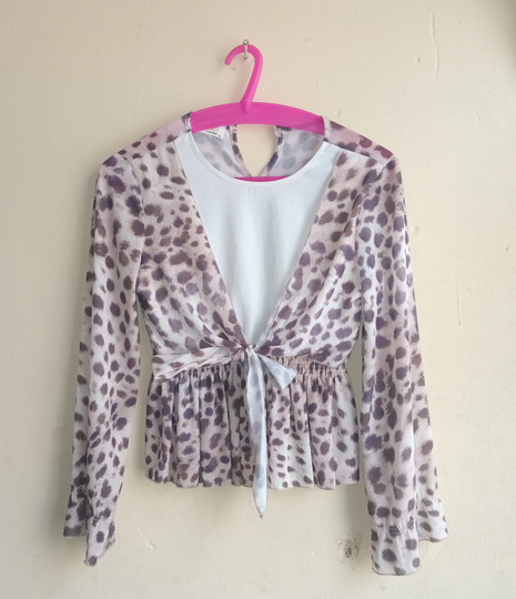Cheetah print top