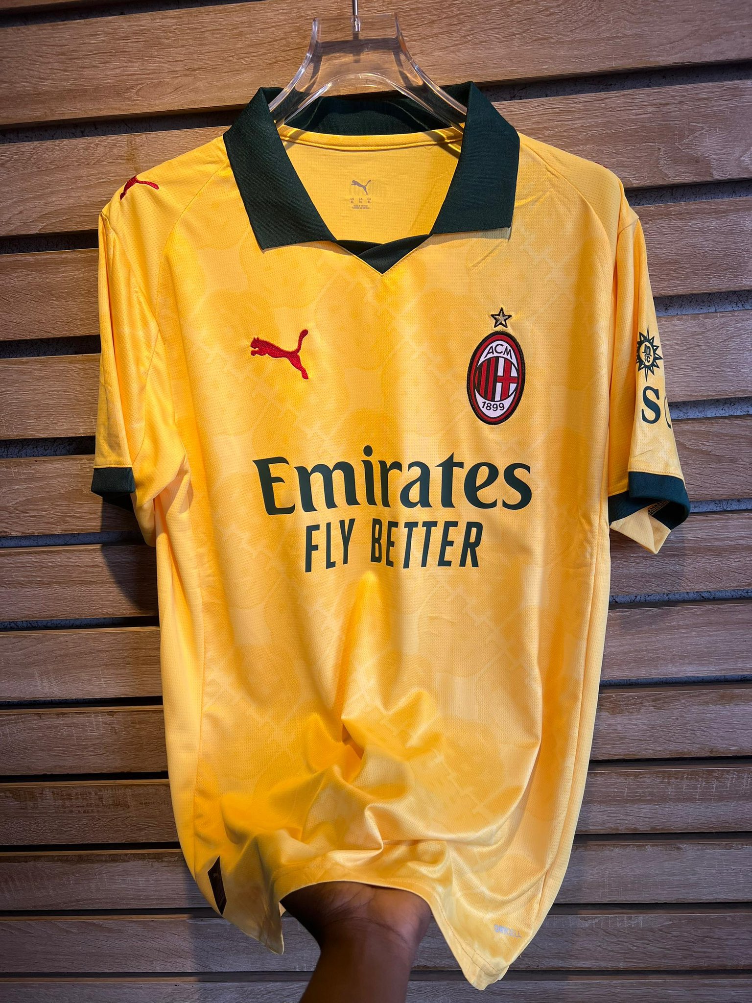 Another view of AC MILAN 2025/2026 JERSEY (Home, away and third kit)