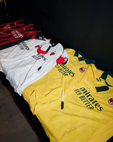 AC MILAN 2025/2026 JERSEY (Home, away and third kit)