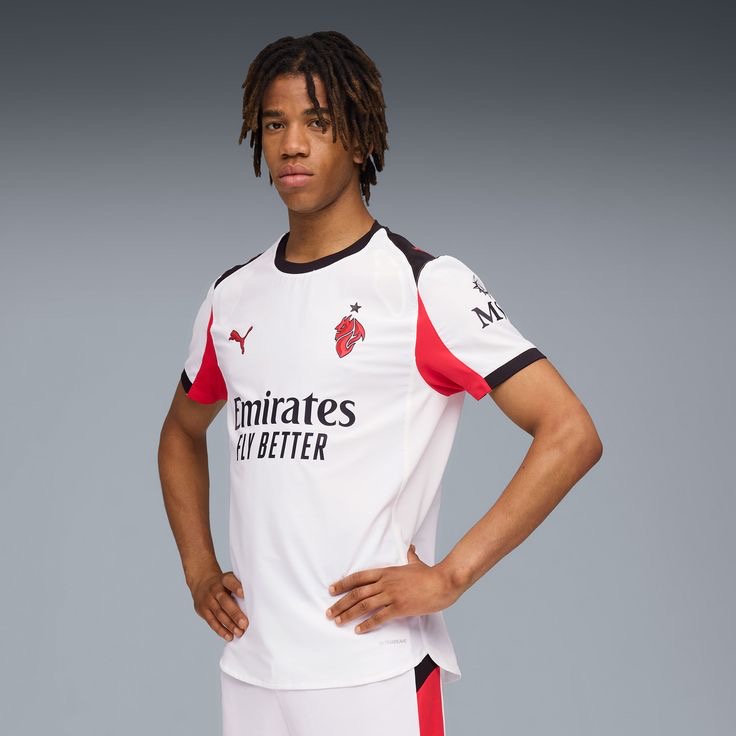 Another view of AC MILAN 2025/2026 JERSEY (Home, away and third kit)