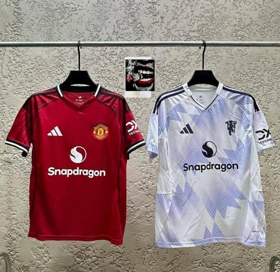 Another view of MANCHESTER UNITED HOME AND AWAY KIT