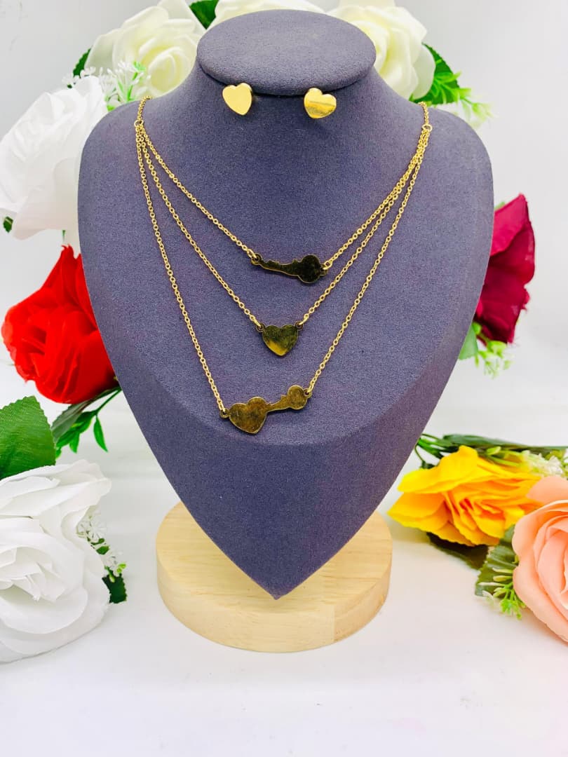 Another view of 3-step necklace
