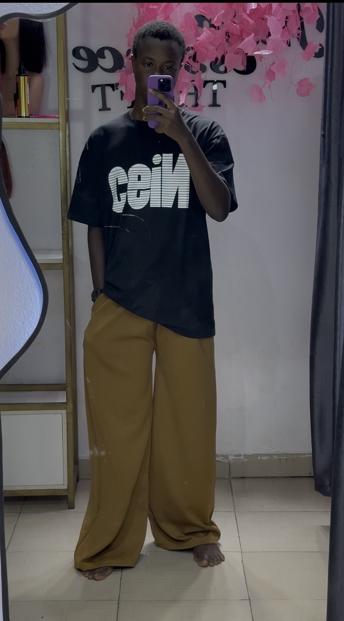 Another view of Unisex joggers