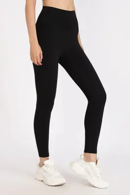 Black High Waist Luxe Leggings