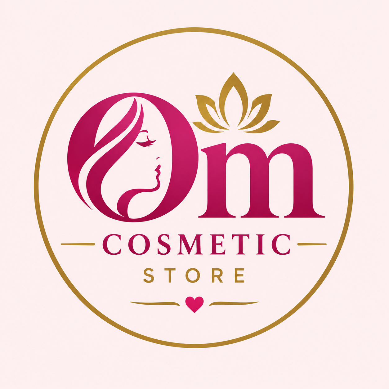 Om Cosmetic Store logo