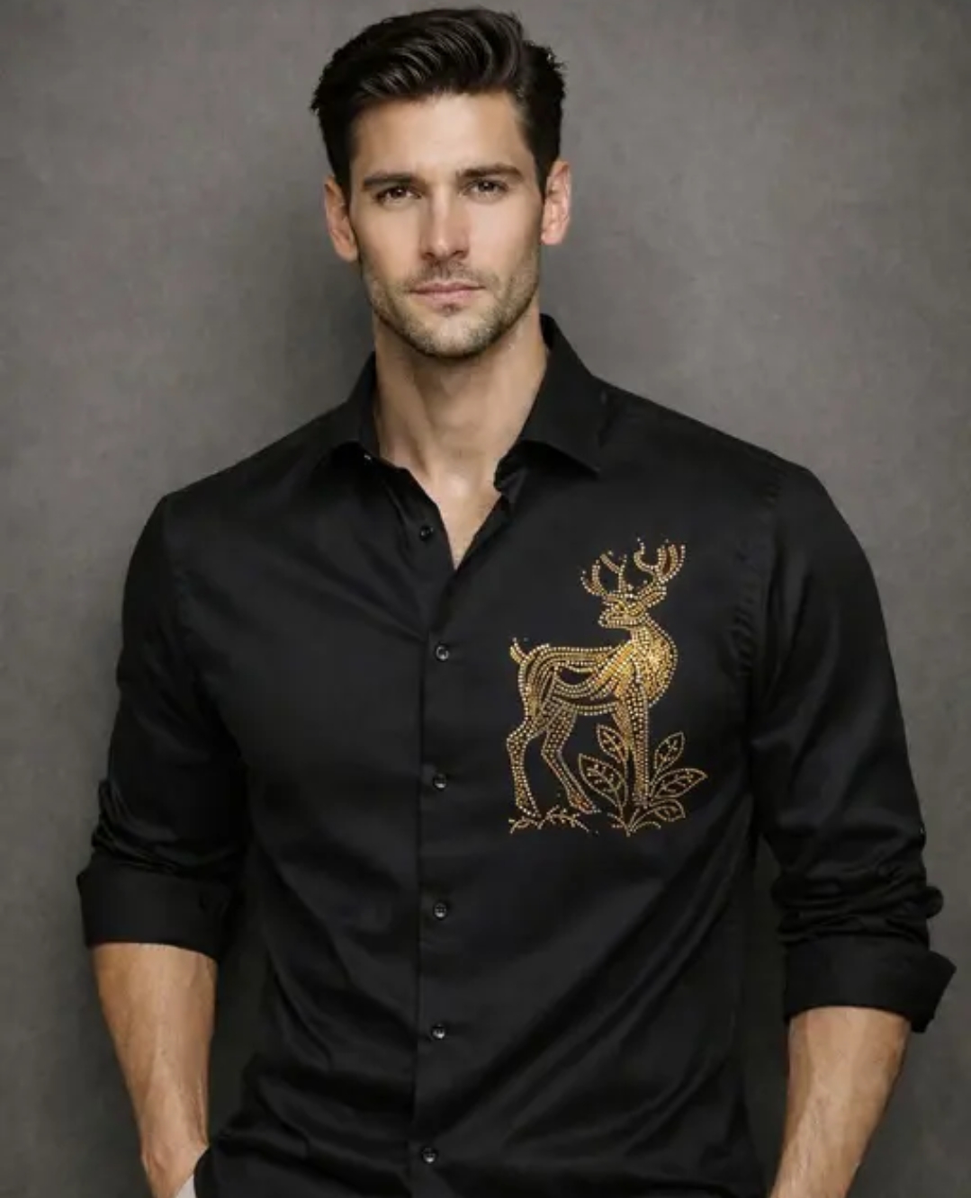 Satin Shirt COTTON MIX Full Sleeve Shirt