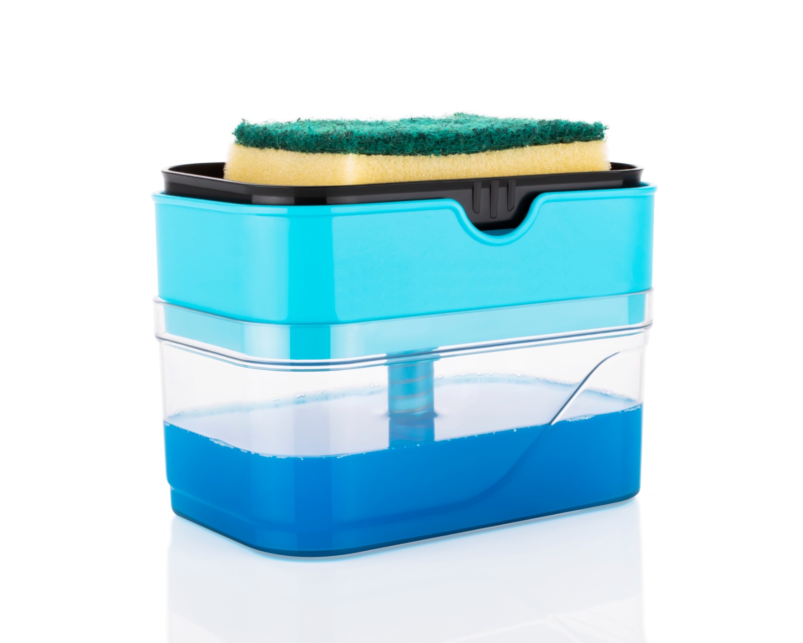 KALVYA ENTERPRISES 2 IN 1 SOAP DISPENSER