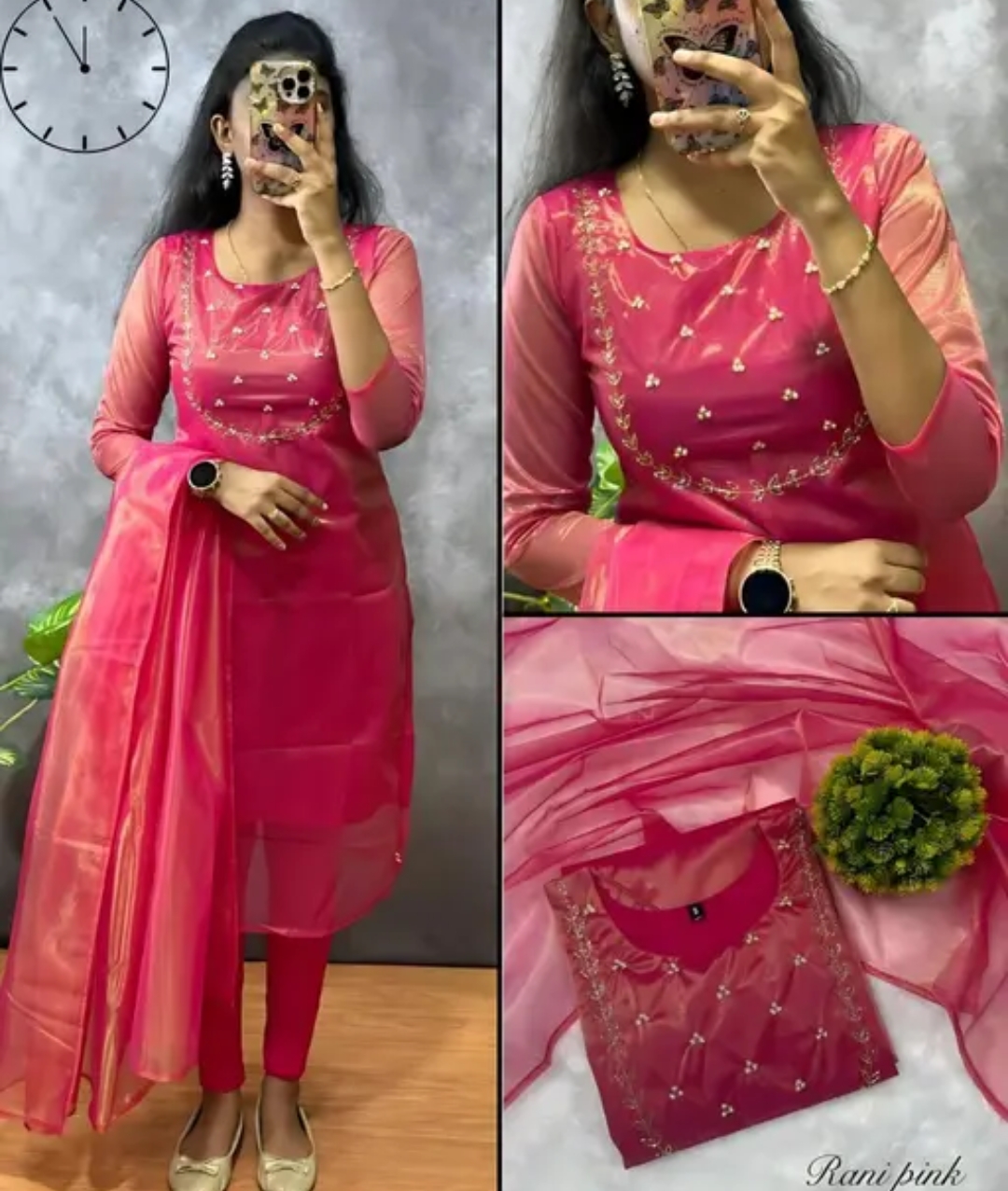 Brand New Handwork Dupatta Set(No Bottamwear)