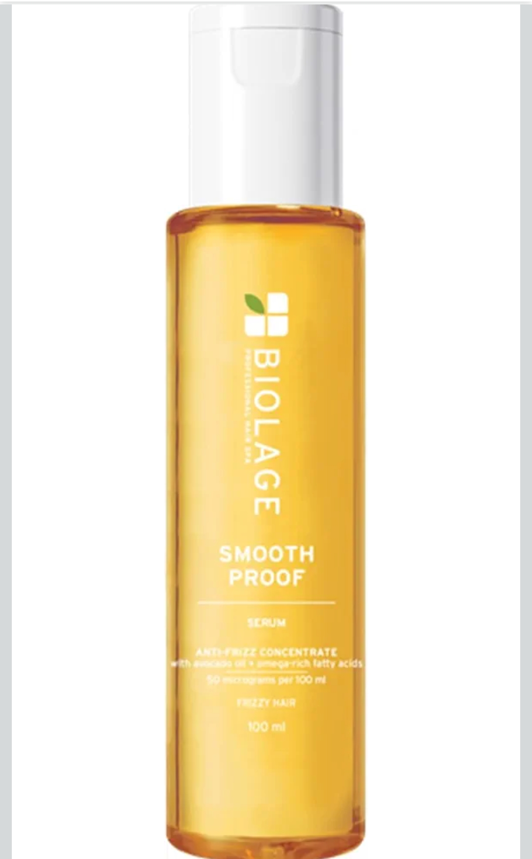 Biolage Smooth Proof 6-in-1 Hair Serum for Deep Smoothening and Frizzy Hair with Avocado and Grape Seed Oil for 72HR Frizz Control for Women and Men Vegan and Cruelty-Free​