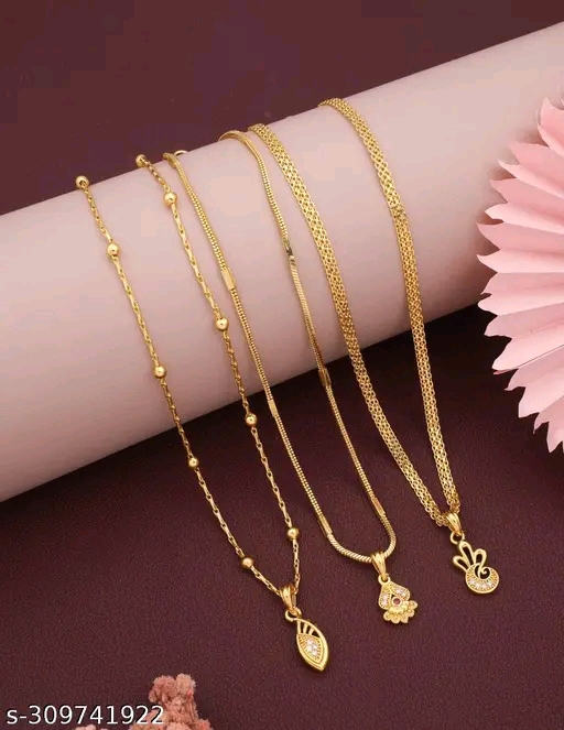 Sarvan Jewels New Trending And Stylish Necklaces For Girls And Women (Combo Pack Of 3)*