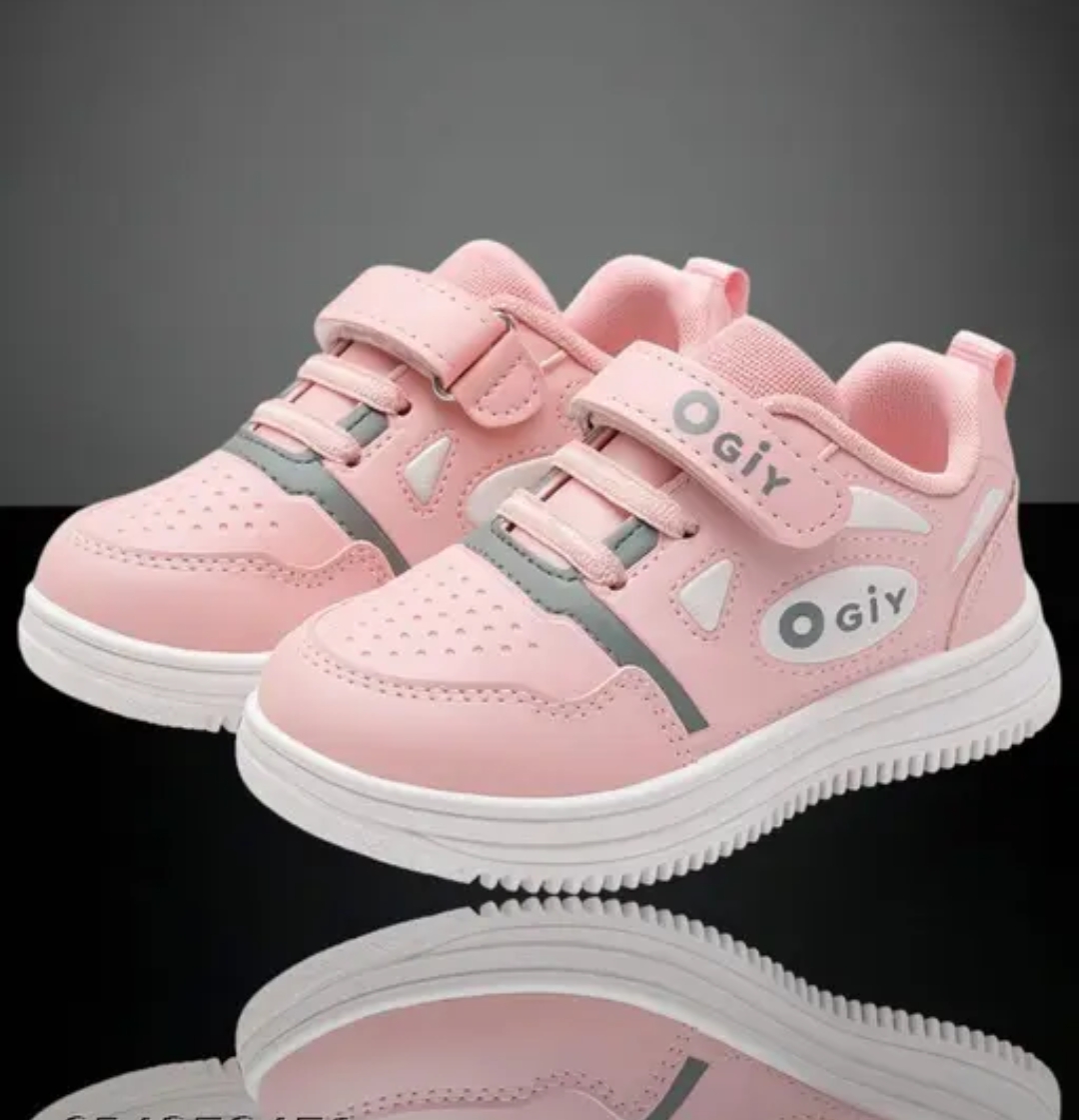 Kids Casual Shoes | Lightweight Running Sneakers for Boys & Girls | Cartoon Name Casual Shoes