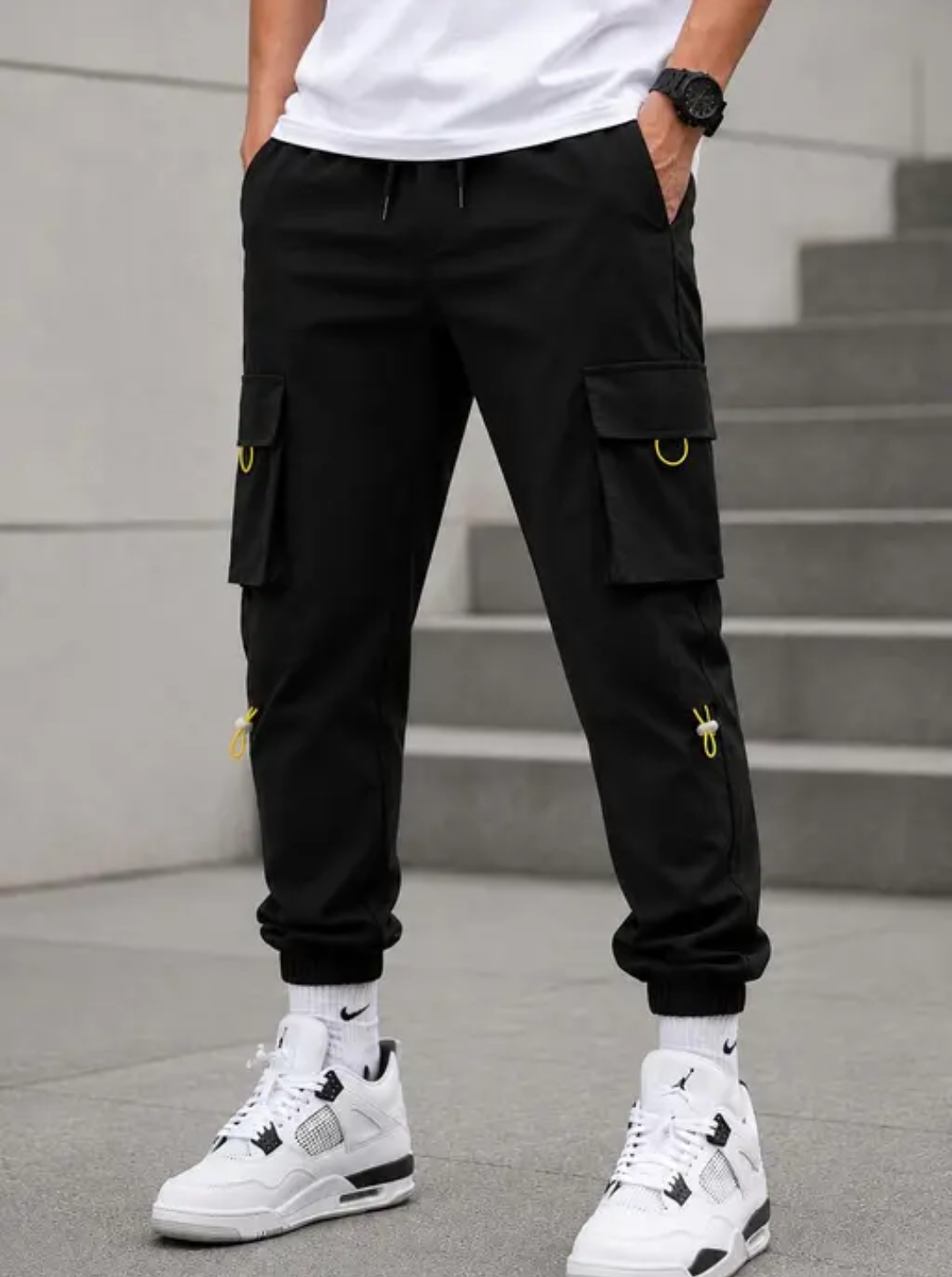 Unisex Urban Style Cargo Pants | Loose Fit Joggers for Men & Women