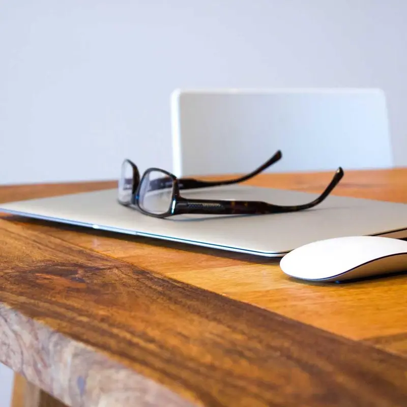 Desk Glasses & Mouse — photo 1
