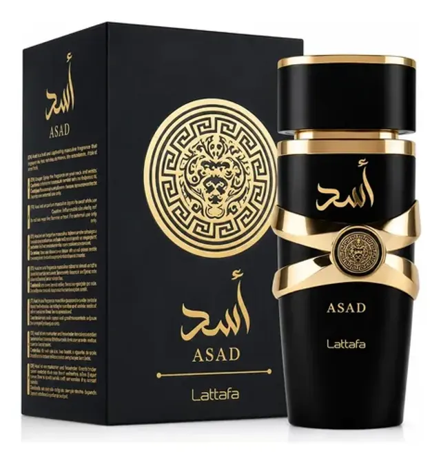 Perfume Árabe Asad 100ml Eau De Parfum Masculino Amadeirado Intenso