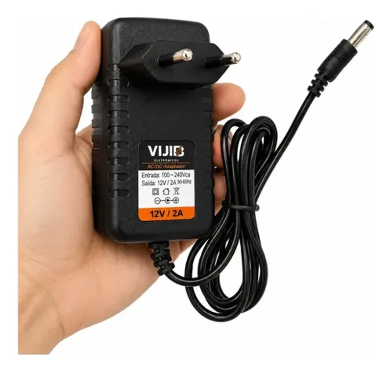 Fonte Carregador Ld12 12v Para Parafusadeira Black Decker