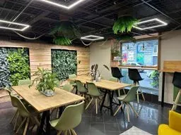 Kávézó sarok közösségi tér Eco-Office