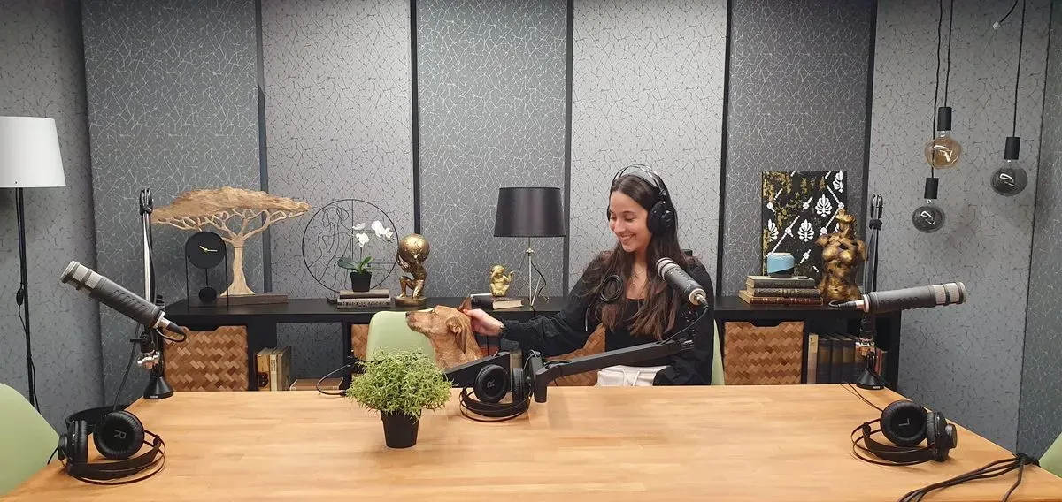 Podcast hangkeverő technika Budapest Eco-Office - Eco-Office Podcast Stúdió Budapest, Terézváros (Oktogon 7 perc)