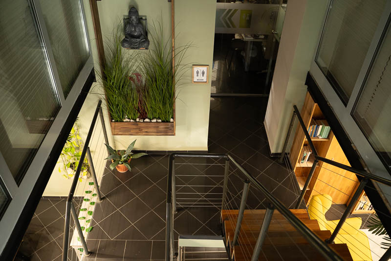 Modern coworking iroda belső Budapest belváros - Eco-Office Közösségi Iroda Budapest, Terézváros (Nyugati pályaudvar 2 perc)