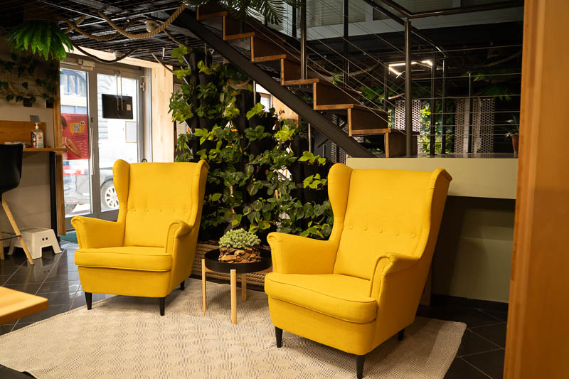 Csendes fókusz zóna coworking Budapest - Eco-Office Közösségi Iroda Budapest, Terézváros (Nyugati pályaudvar 2 perc)