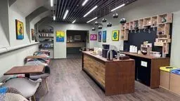 Kávézó sarok közösségi tér Eco-Office