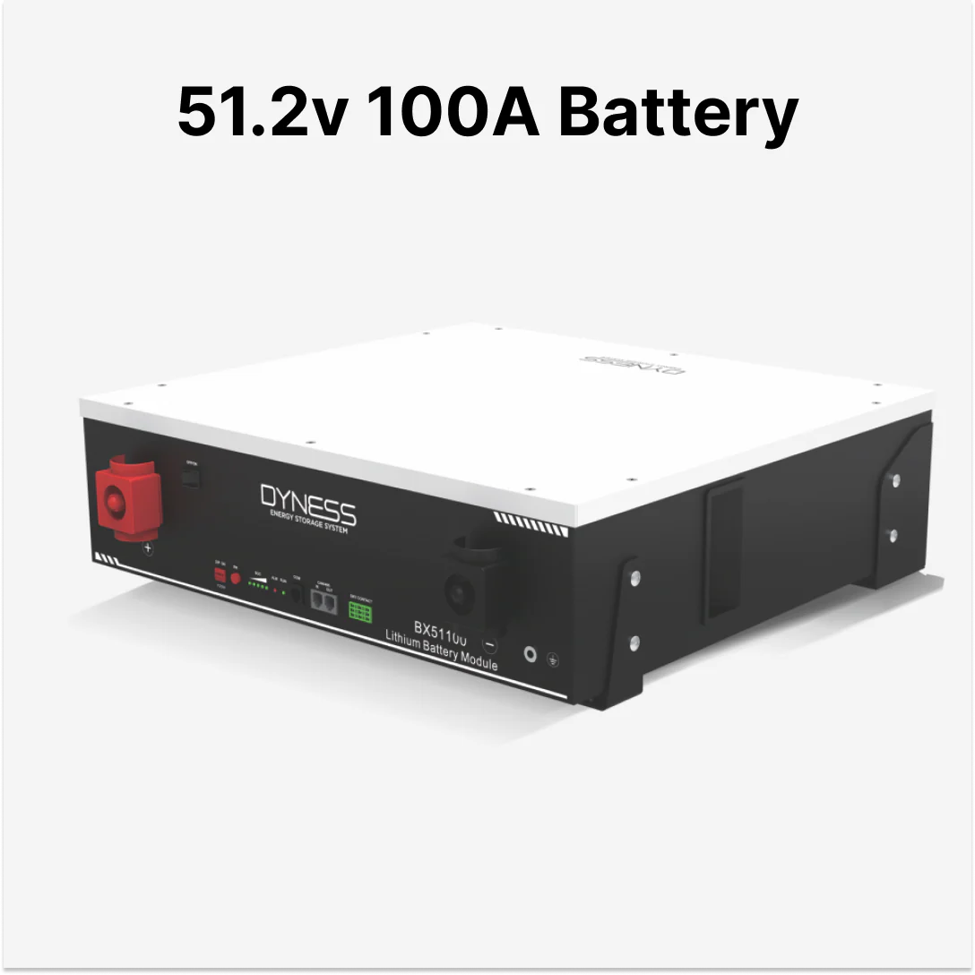 DYNESS 100AH 51.2V DL5.0C 8000 Cycles Lithium Ion Battery