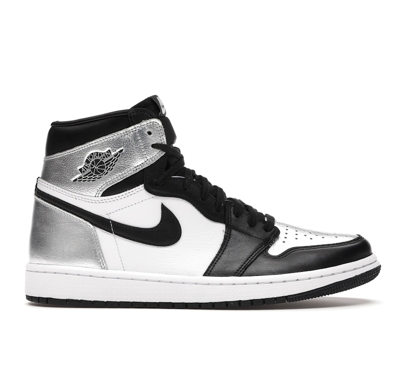 Jordan 1 Retro High Silver Toe