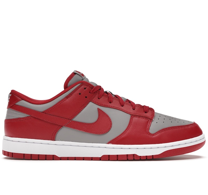 Nike Dunk Low Retro Medium Grey Varsity Red UNLV (2021)