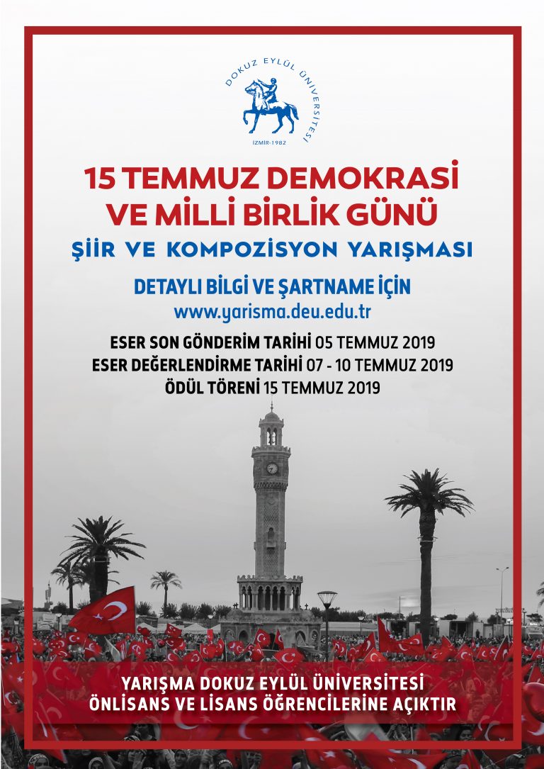 15 Temmuz Konulu Şiir ve Kompozisyon Yarışması