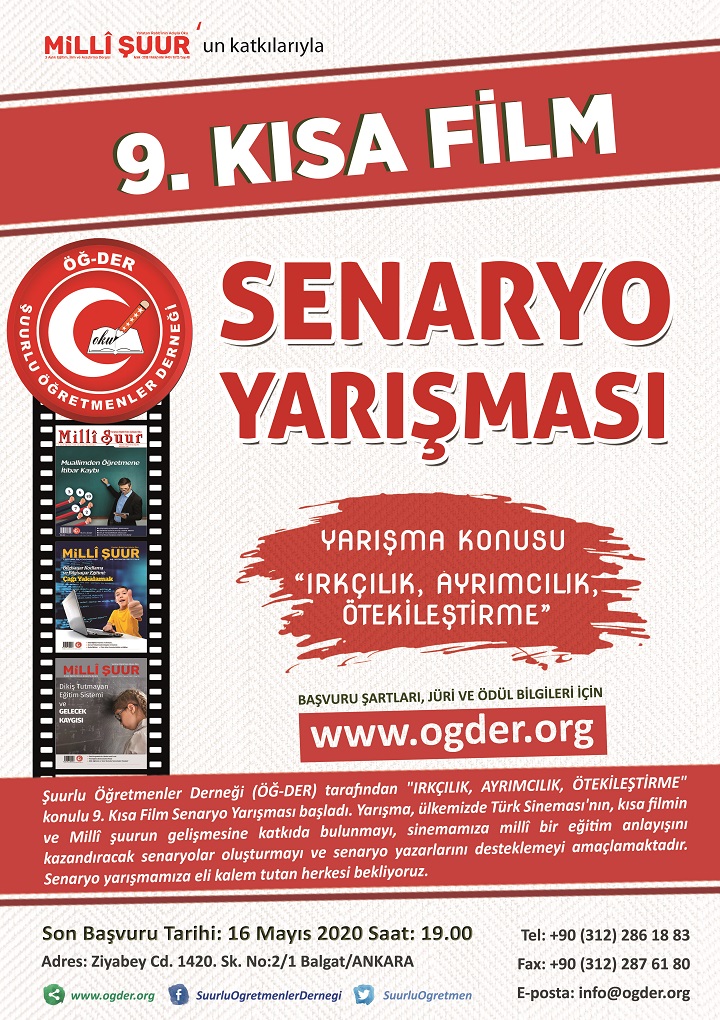 ÖGDER 9. Kısa Film Senaryo Yarışması