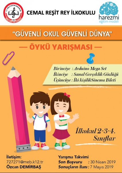 Güvenli Okul Güvenli Dünya Öykü Yarışması