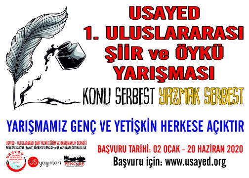 USAYED 1. Uluslararası Şiir ve Öykü Yarışması