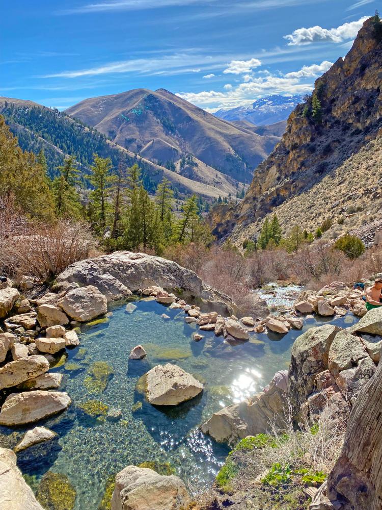 Hot Springs of Montana and the Yellowstone Region