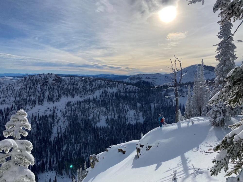 Sledding In Montana