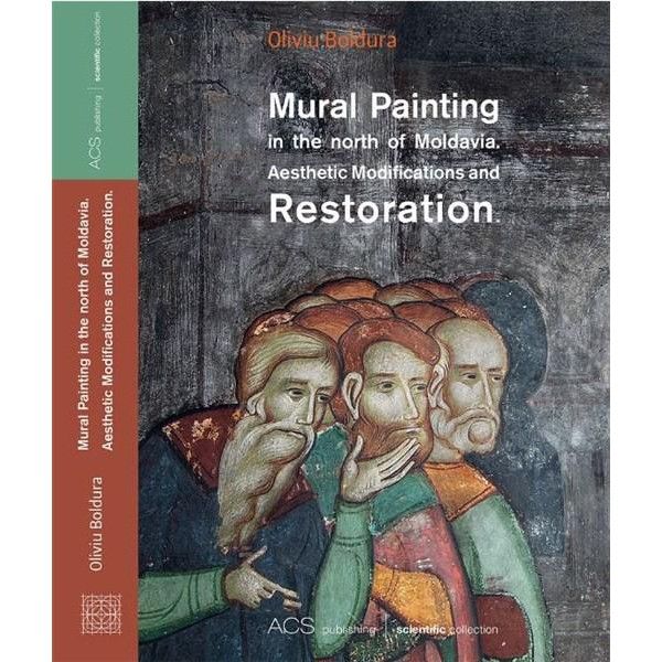 Mural painting in the north of Moldavia
