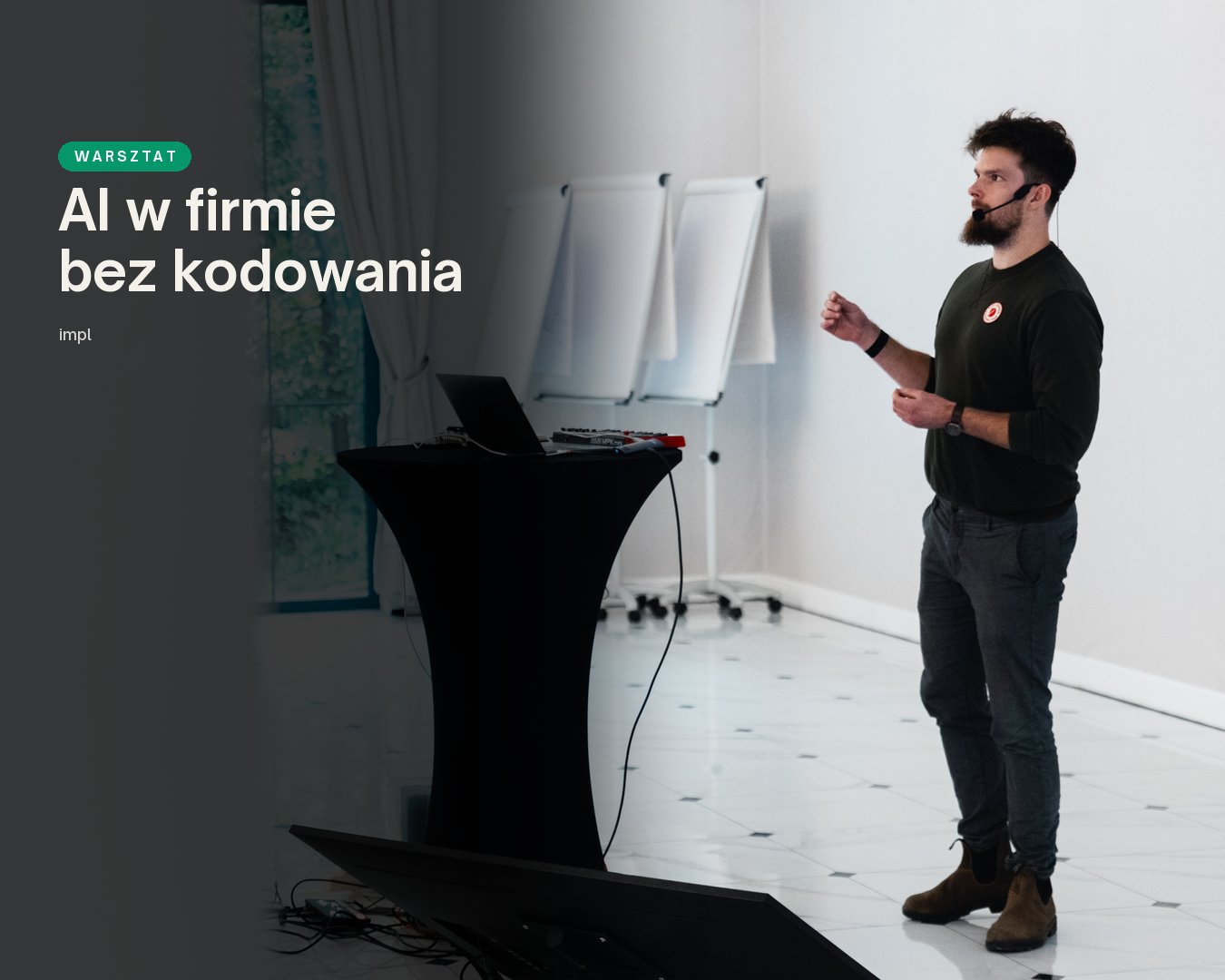 AI w firmie bez kodowania