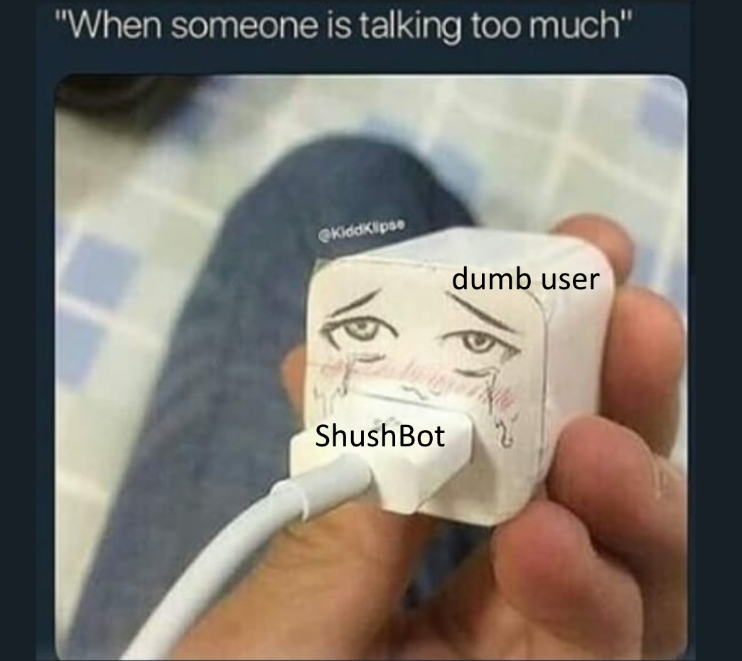 shushbot demo