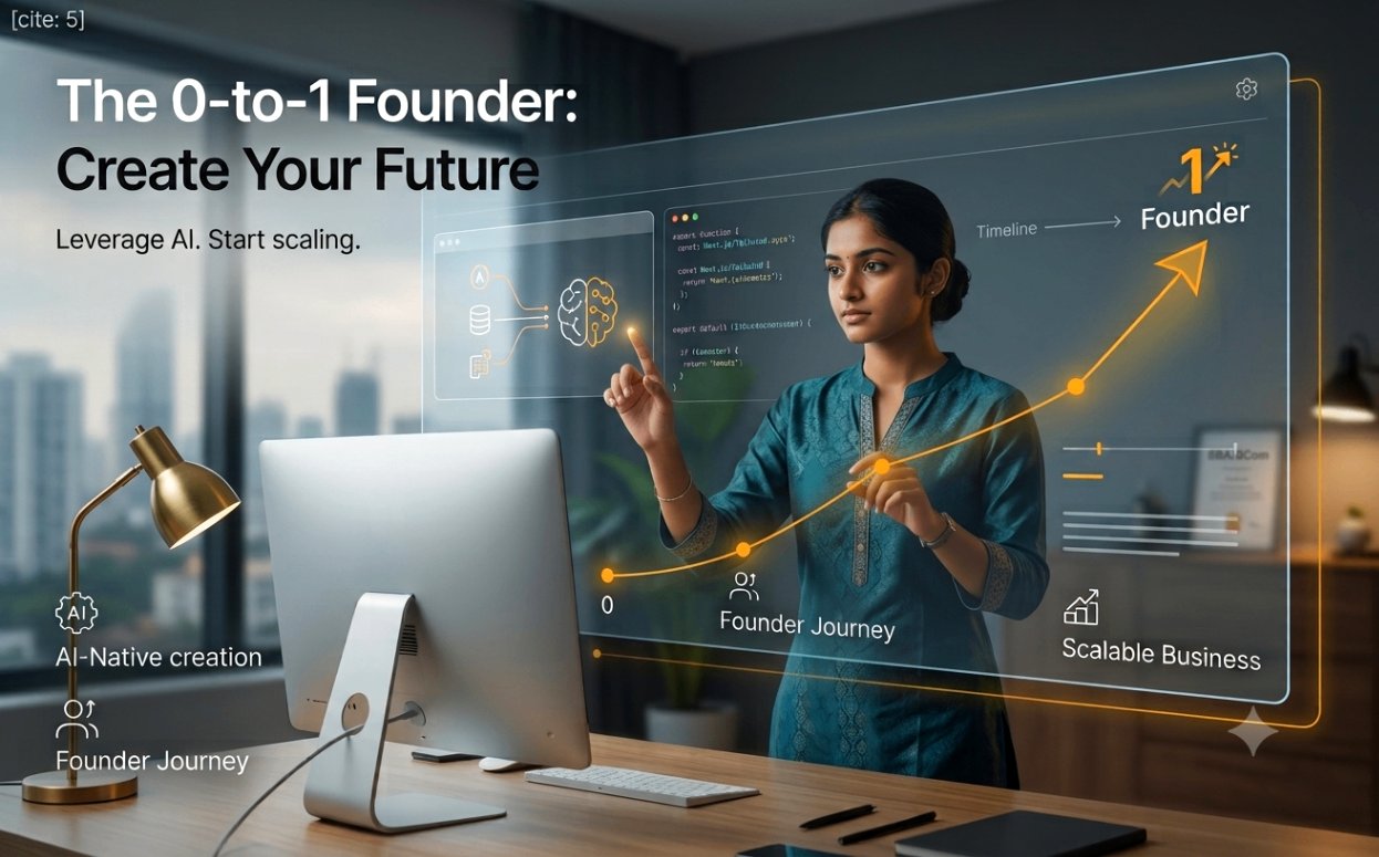 The 0-to-1 Founder: Building an AI-Native Micro-Business in 2026 banner