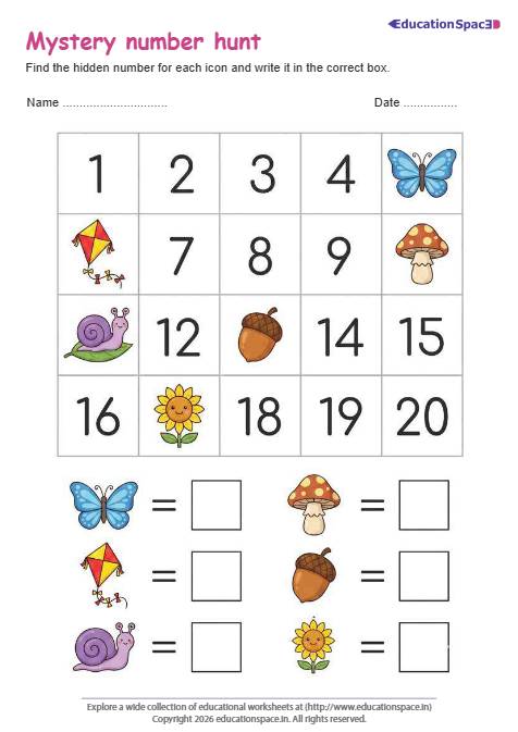 Mystery Number Hunt