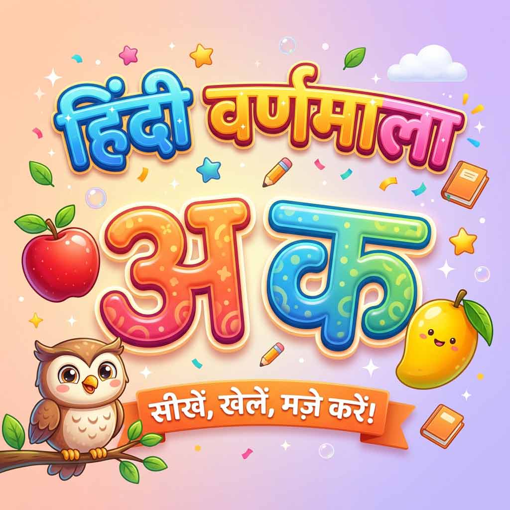 Hindi Varnamala Trace & Quiz