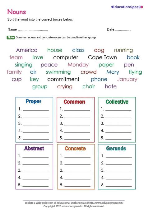 Nouns #1