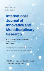 International Journal of Innovative and Multidisciplinary Research cover