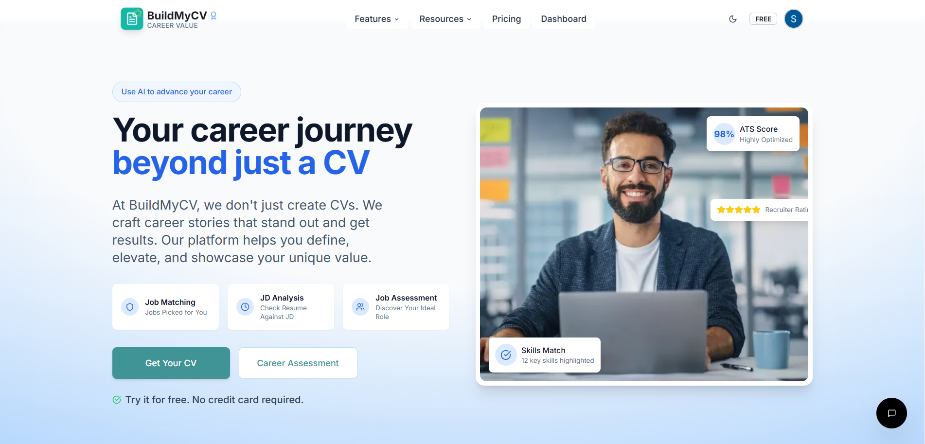 BuildMyCV - AI Resume Builder