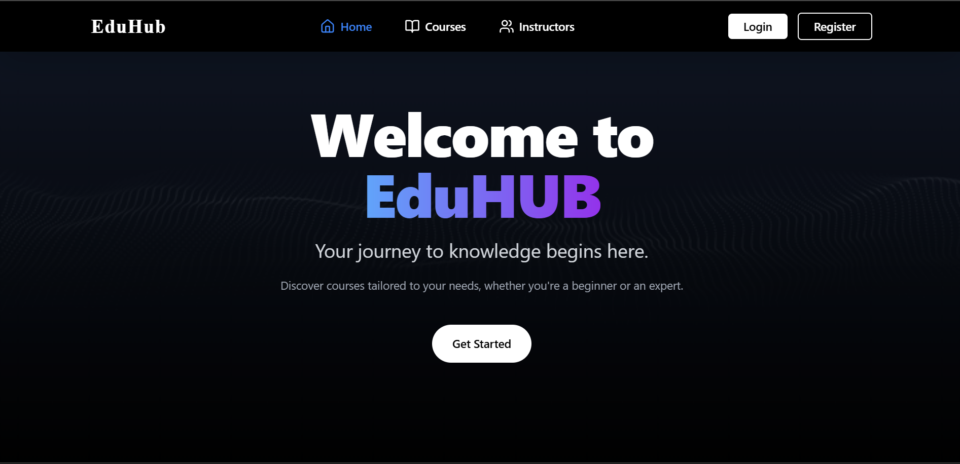 EDUHUB- A Learning Platform