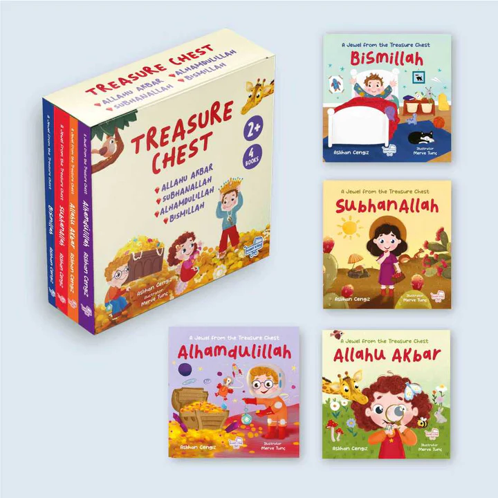 A Jewel from the Treasure Chest – Set 1 (4 Mini Board Books) by Oak Creative Designs — cover