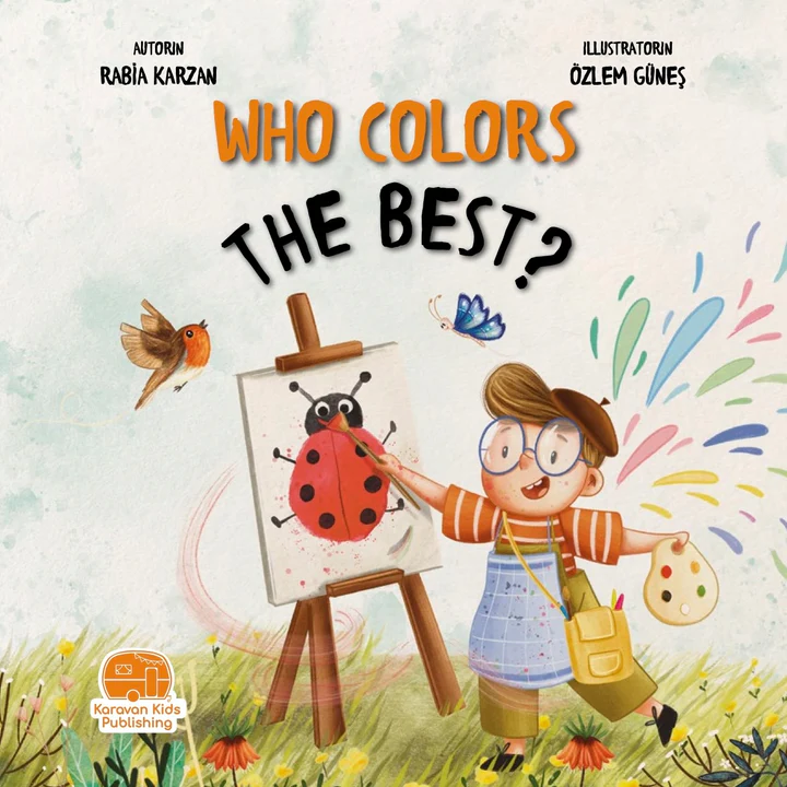 Who Colours the Best? by Oak Creative Designs — cover